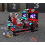 Two-Man Full Motion Race Car, 2 Player Racing Arcade Machine